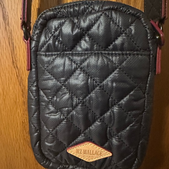 MZ Wallace Black Quilted Crossbody Bag - Picture 2 of 5